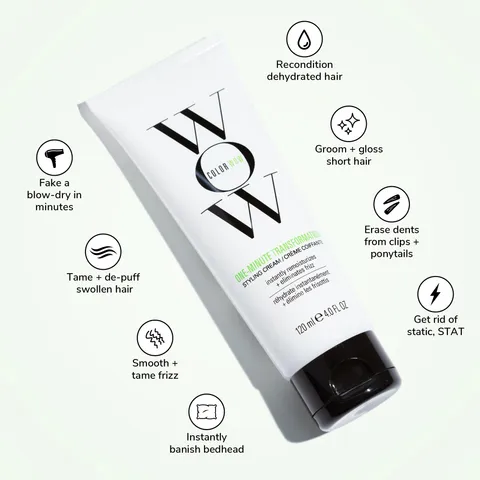 Color Wow One Minute Transformation Instant Frizz Fix| Nourishing Styling Cream