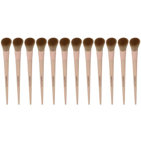 (12-pack) Beauty Creations Pretty Pressed Precision Powder Brush