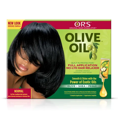 Ors Olive Oil Built In Protection No Lye Relaxer Normal for Fine To Medium Hair