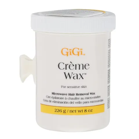Gigi Crème Wax Microwave Hair Removal Wax for Face Body Gentle Soft Wax Formula
