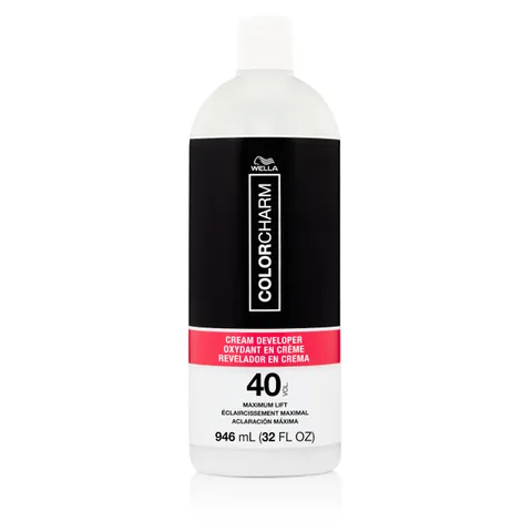 Colorcharm Cream Hair Color Developer | 40 Volume | for Optimal Gray Blending