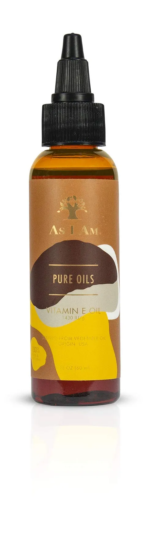 As I Am Pure Oils Vitamin E Oil 100% Pure D Alpha Tocopherol Super Anti Oxidant