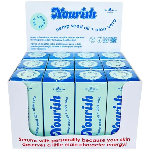 (12-pack) Italia Deluxe Nourish - Hemp Seed Oil + Aloe Vera