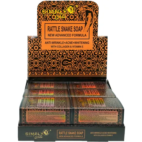 (12-pack) Simply Bella Rattle Snake Soap