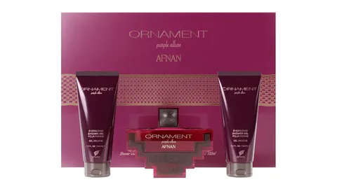 Afnan Ornament Purple Allure 3.4 L + 3.4 Sg+ 3.4 Bl United Arab Emir. Set