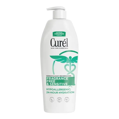 Curel Free Comforting Body Lotion Body and Hand Moisturizer for Dry Sensitive
