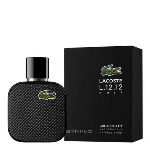 Lacoste L.12.12 Noir Fragrances 3386460149181 For Men EDT 1.7 oz