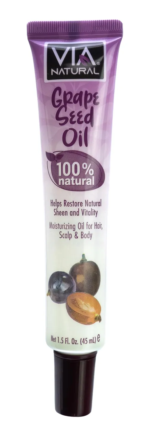 Via Natural 100% Natural Grape Seed Oil 1.5 Fl Oz
