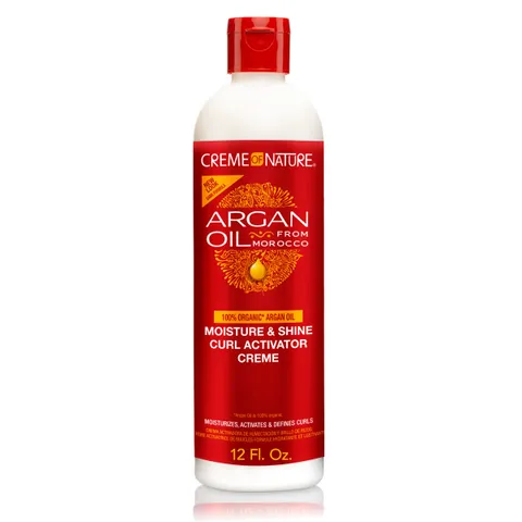 Creme of Nature Moisture Shine Curl Activator Creme Defines Smooths Curls Anti