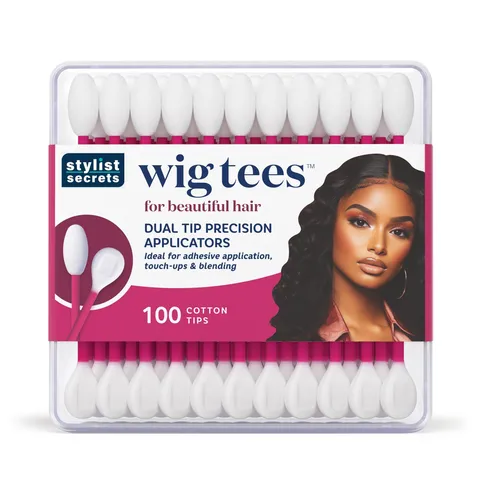 Stylist Secrets Classic Wig Tees Dual Tip Precision Applicators Rounded Swabs