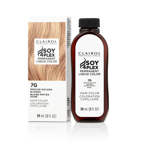 Clairol Professional Permanent Liquicolor 7g Medium Golden Blonde . Packaging
