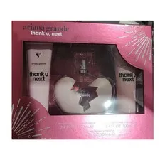 Ariana Grande Thank U Next by Ariana Grande 3 Pc Body Souffle Bath Shower Gel