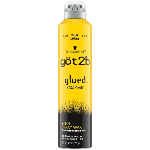 Got2b Glued Wax With 2 In 1 Dual Nozzle 8 oz