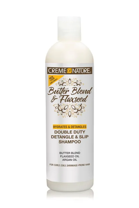 Creme of Nature Double Duty Detangle and Slip Shampoo With Butter Blend