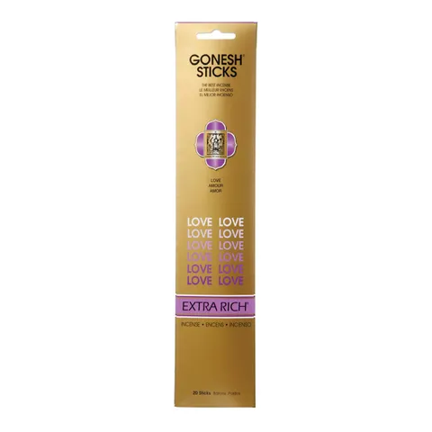 Gonesh Goxrlo Extra Rich Collection Love Incense Sticks