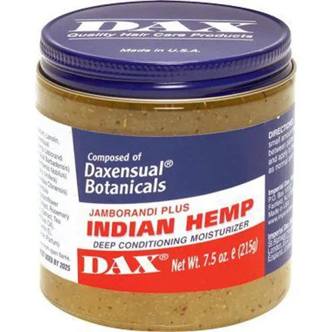 Dax Jamborandi Plus Indian Hemp Deep Conditioning Moisturizer 7.5 oz