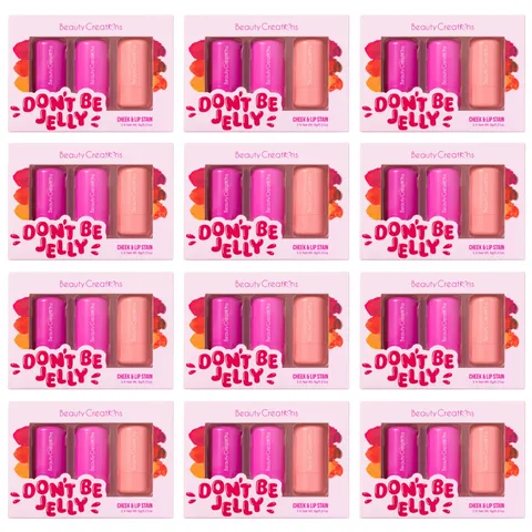 (12-pack) Beauty Creations Don'T Be Jelly Cheek & Lip Stain (Set)
