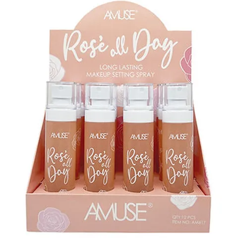 (12-pack) Amuse Rose All Day Setting Spray (Set)