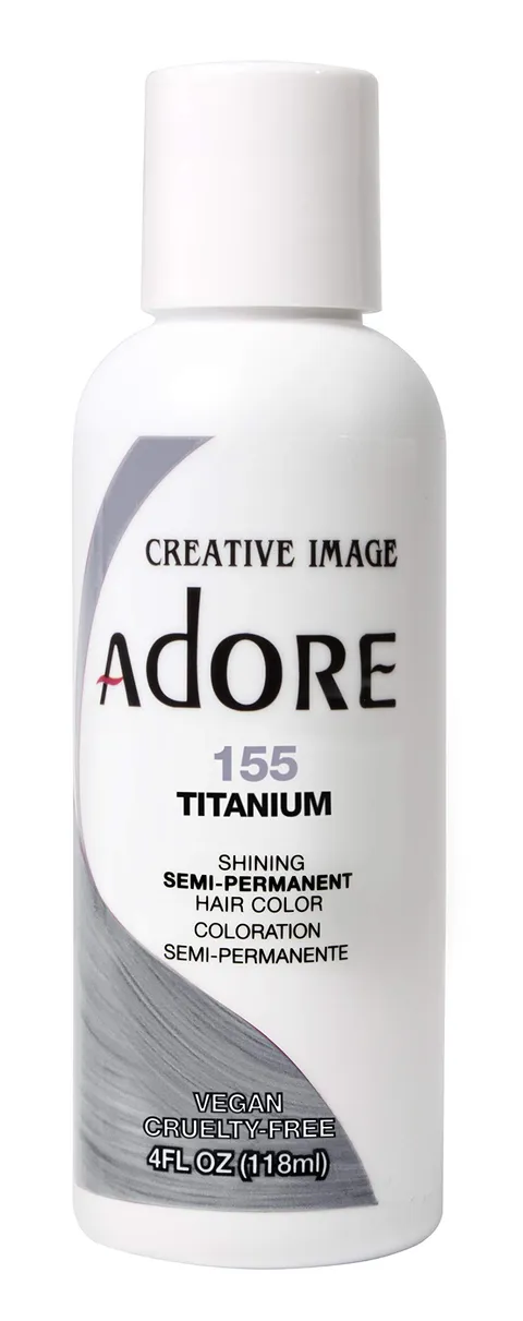 Adore Semi Permanent Haircolor #155 Titanium 118 ml (4 oz)
