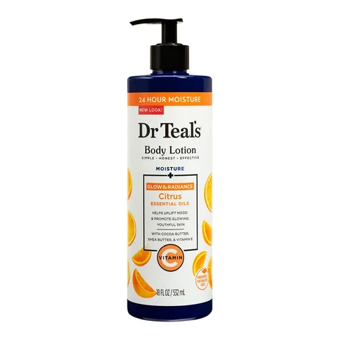 Teal's Moisture Plus Radiant Body Lotion Citrus 18 Fl Oz