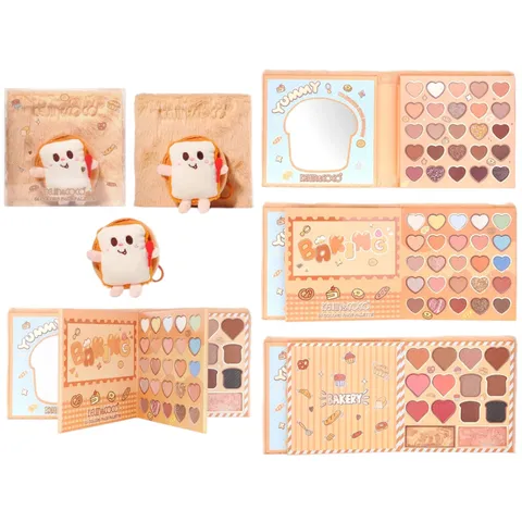 (6-pack) Kevin & Coco Plush Bread Eyeshadow Palette