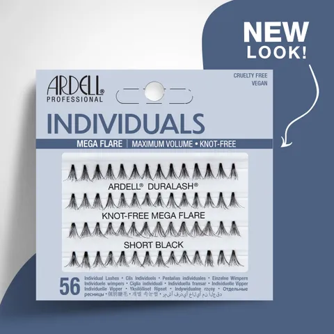 Mega Individuals Knot Free Short Black