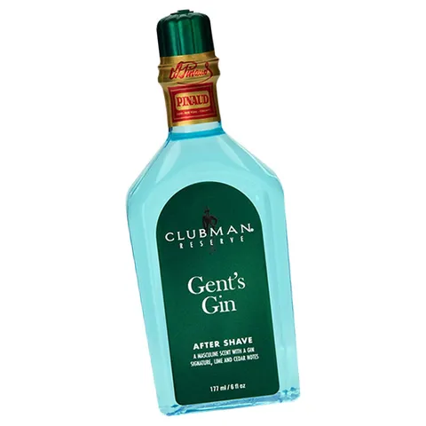 Clubman Pinaud Gent’s Gin After Shave Lotion Masculine Scent With Gin Lime