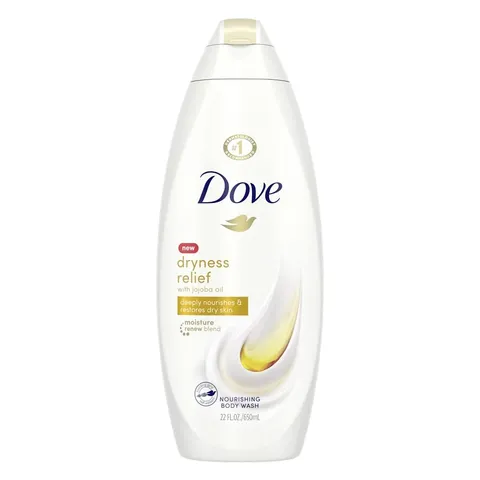 Dove Nourishing Body Wash Dryness Relief With Jojoba Oil Pack of 2