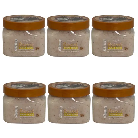 (6-pack) Simply Bella Sugar Scrub Coconut