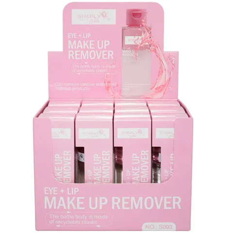 (12-pack) Simply Bella Eye + Lip Make Up Remover