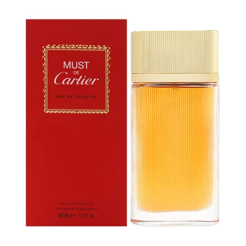 Cartier Must De Cartier / By Cartier 3.3 Fl Oz For Women EDT 100 Ml (3.3 Oz)