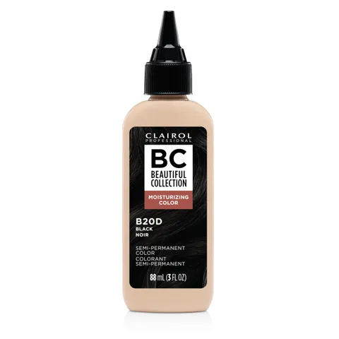 Clairol Professional Beautiful Collection Hair Color 20d Black . Packaging May