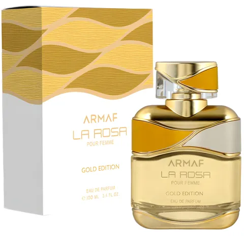 Armaf La Rosa Gold Edition For Women EDP Spray 3.4 oz