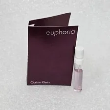 Calvin Klein Euphoria 4 Travel Size Vials . Ea Vial