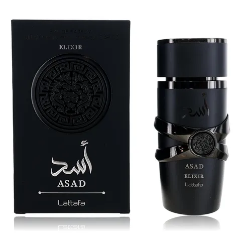 Lattafa Asad Elixir Spicy Woody Amber Warm Long Lasting /