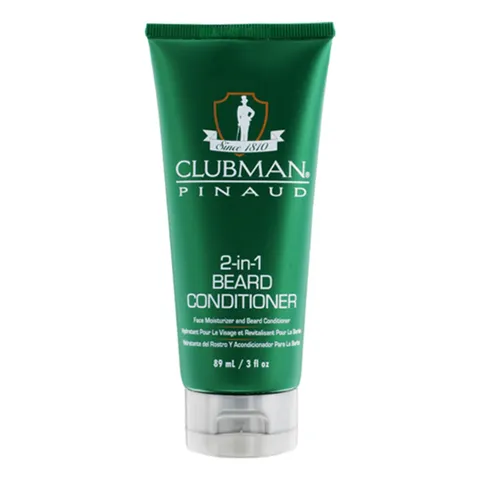 Clubman Pinaud 2 In 1 Beard Conditioner and Face Moisturizer 3 oz
