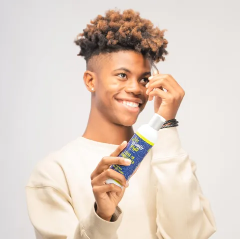Young King Hair Care Kids Leave In Conditioner for Boys | Detangle Hydrate and
