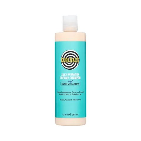 Curldaze the Silky Hydration Creamy Shampoo Features the Kukui Oil Oil Rich In