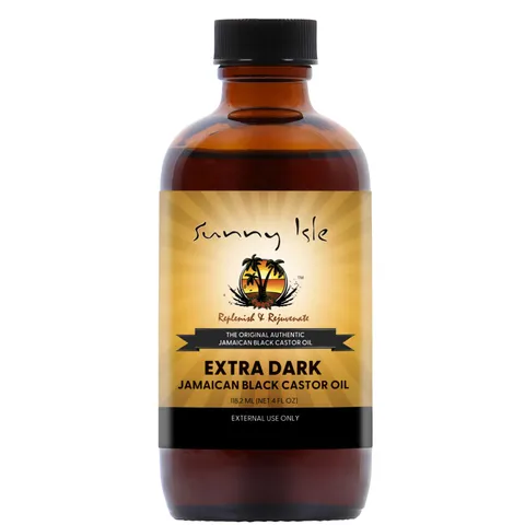 Sunny Isle Extra Dark Jamaican Black Castor Oil 4 Fl. Oz. | 100% Natural High