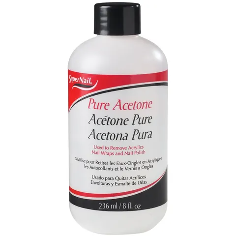 Supernail Pure Acetone Nail Polish Remover Professional Strength for Acrylic
