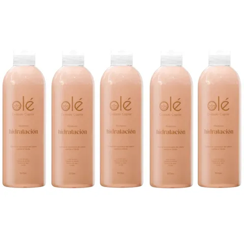 (5-pack) Ole Capilar Shampoo Coconut, Cinnamon, And Honey
