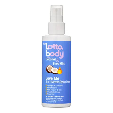 Lottabody Love Me 5 N 1 Miracle Styling Creme With Coconut Shea Oils All Hair