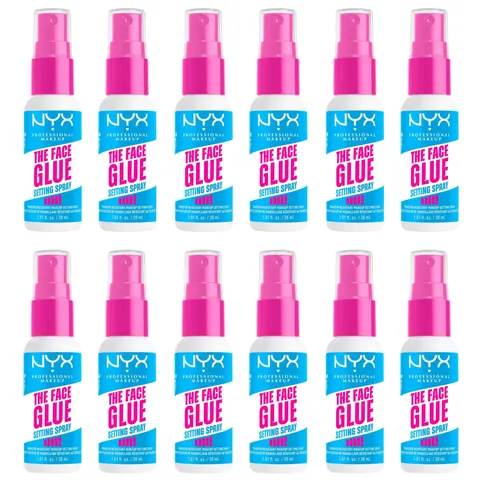 (12-pack) NYX The Face Glue Setting Spray (Set)