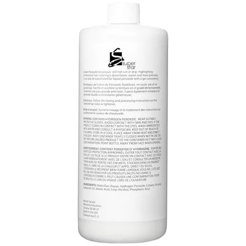 Superstar Super Star 20v Creme Developer 32 oz