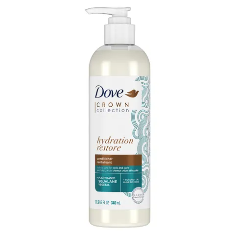 Dove Crown Collection Holistic Hair Care for Coils and Curls Hydration Restore