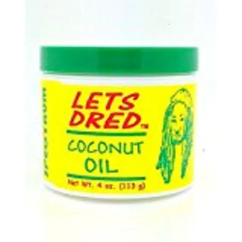 Lets Dred Coconut Oil 4 oz