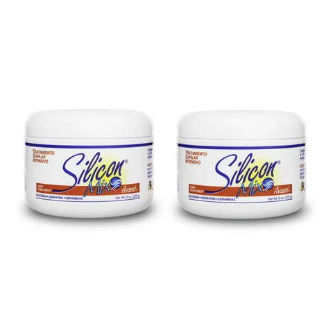 Silicon Mix Tratamiento Capilar Intensivo Pack of 2 8 oz
