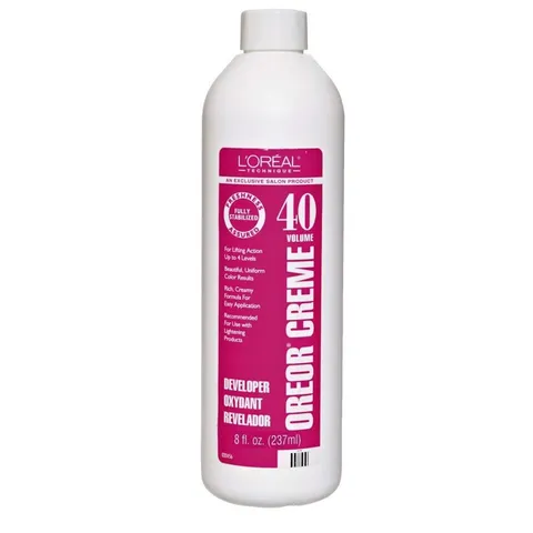 L'oreal Technique Oreor 40 Volume Developer Hair Color Developer Creamy Formula