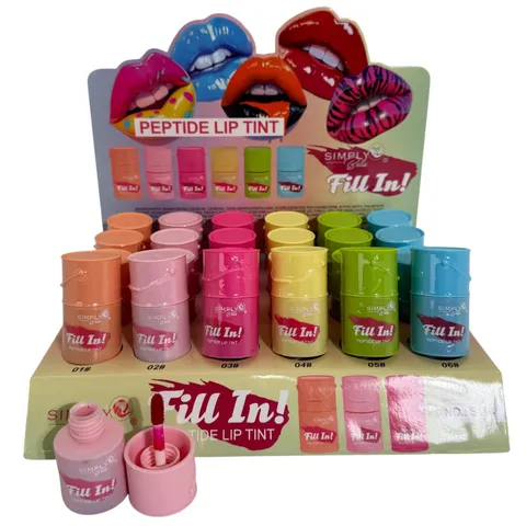 (24-pack) Simply Bella Fill In! Peptide Lip Tint