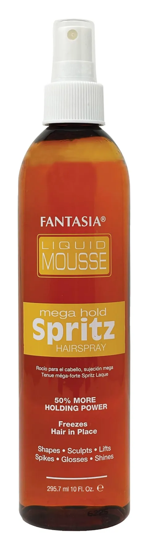 Fantasia Liquid Mousse Spritz Hair Mega Hold 10.0 Fl Oz